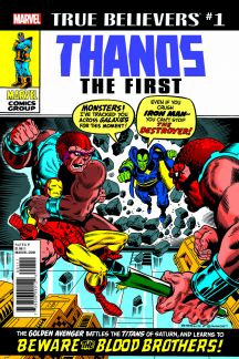 Image result for true believers thanos the first #1