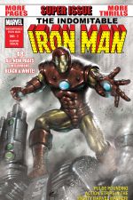 Indomitable Iron Man Black and White (2010) #1 cover
