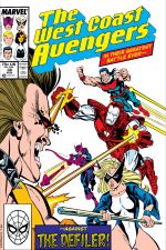 West Coast Avengers (1985) #38 cover