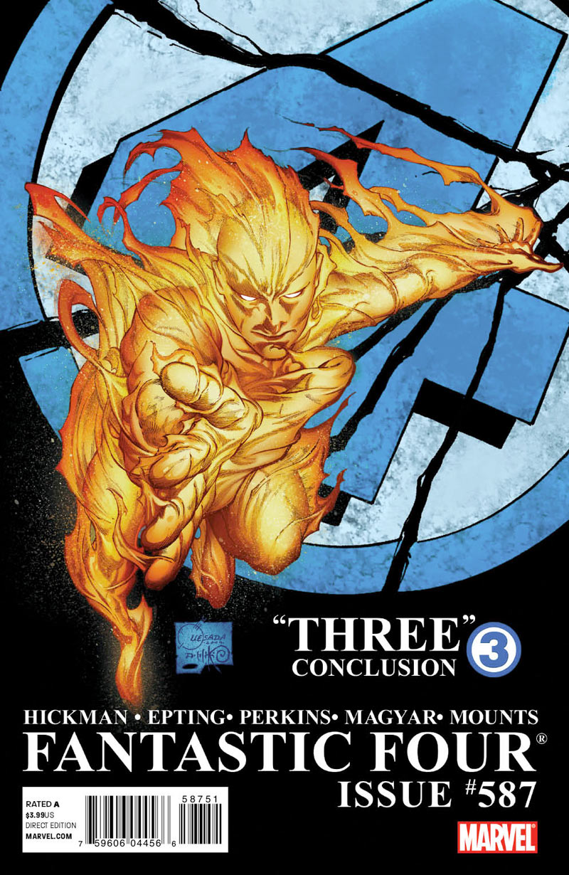 Fantastic Four (1998) #587 (2ND PRINTING VARIANT)