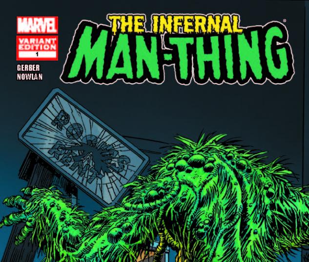 INFERNAL MAN-THING 1 KANE VARIANT (1 FOR 25, WITH DIGITAL CODE)