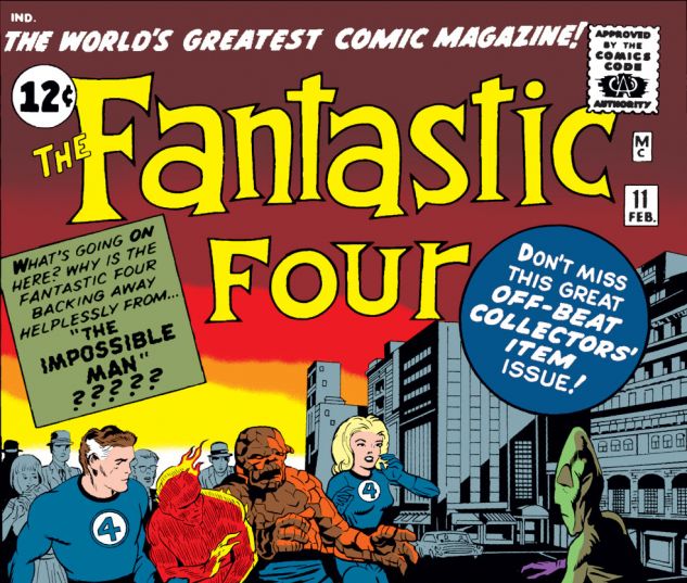 Fantastic Four (1961) #11 Cover