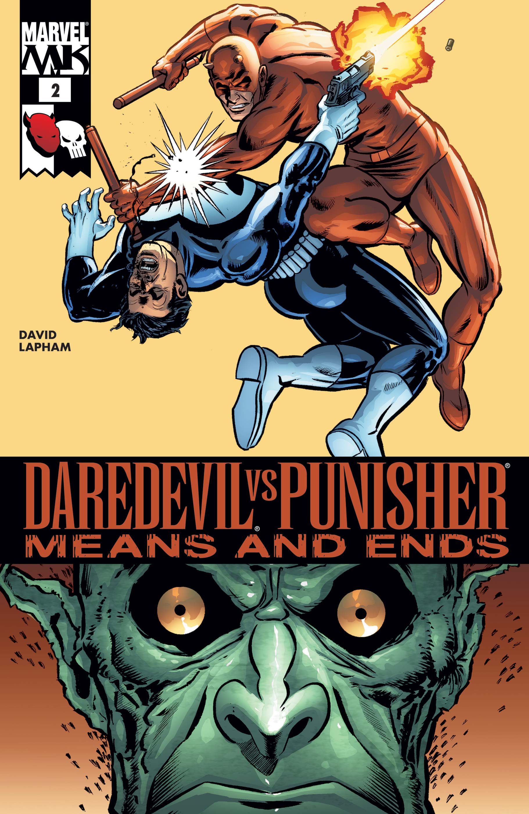 Select Your Issue Punisher Multiple Listings Means and Ends Daredevil vs