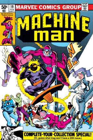 MACHINE MAN # 1-19  US MARVEL 1978-1981   Kirby Ditko   zur Auswahl select