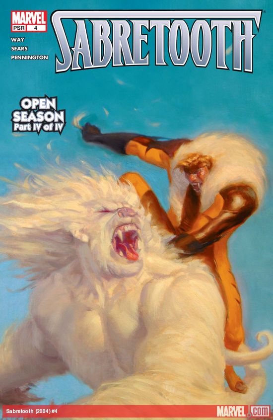 Cover of Sabretooth #4