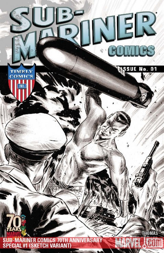 Sub-Mariner Comics 70th Anniversary Special (2009) #1