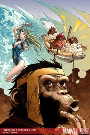 Incredible Hercules (2008) #121 (MONKEY VARIANT (1 FOR 10)) Incredible Hercules (2008) #121 (MONKEY VARIANT (1 FOR 10))