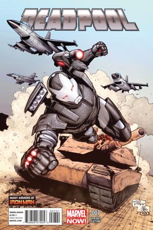 Deadpool (2012) #7 (Tan Iron Man Many Armors Variant)