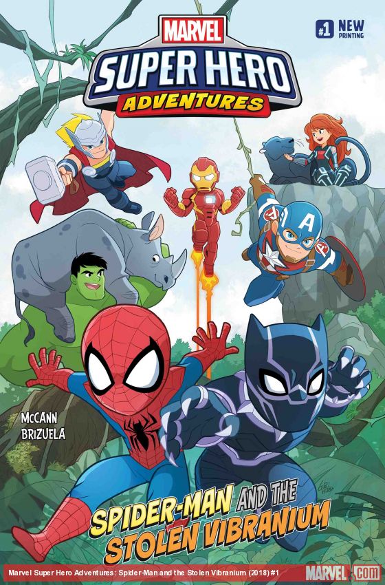 Marvel Super Hero Adventures: Spider-Man and the Stolen Vibranium (2018) #1