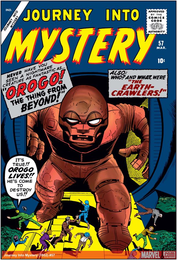 Journey Into Mystery (1952) #57 comic book cover