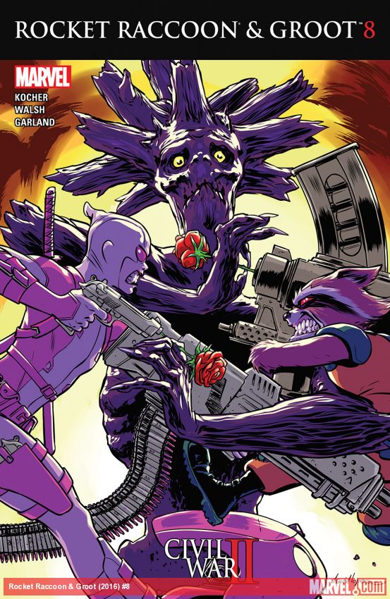 Rocket Raccoon & Groot (2016) #8