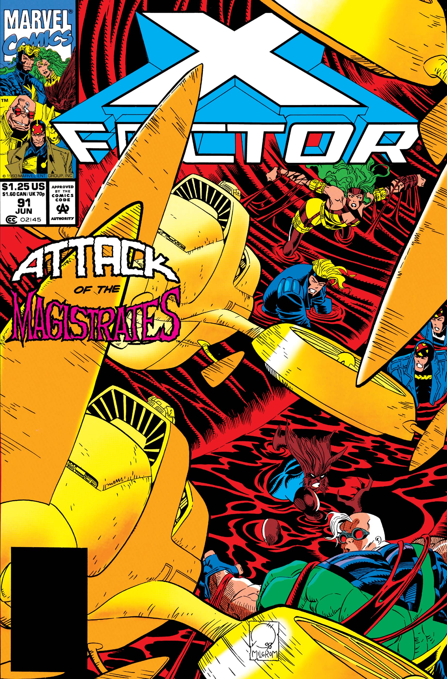 1992-1993, Marvel Your Choice #'s 74-97 X-Factor 