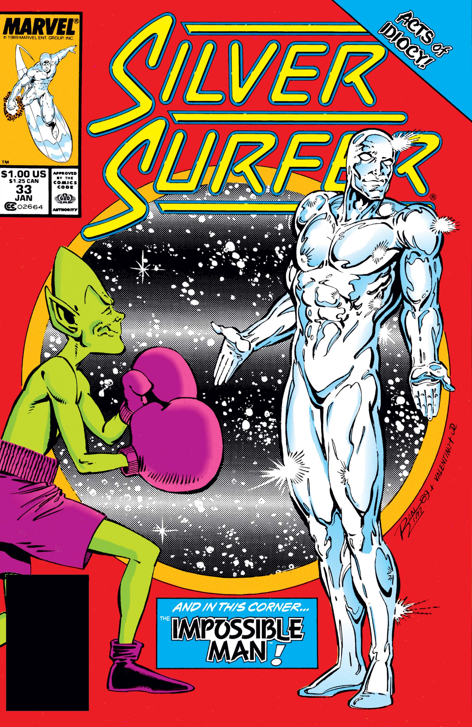 Silver Surfer (1987) #33