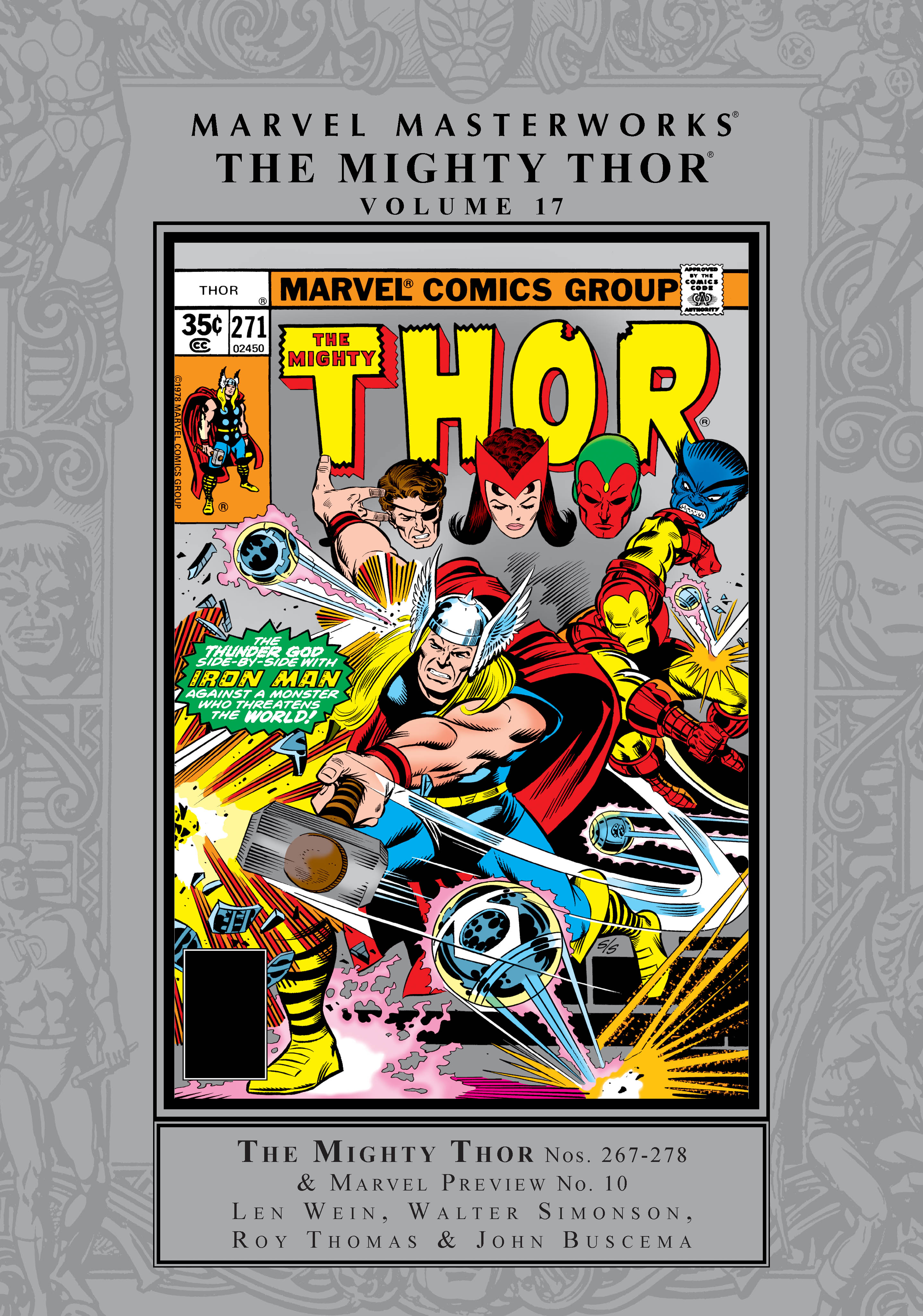 Marvel Masterworks: The Mighty Thor Vol. 17 (Hardcover)