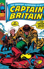Captain Britain (1976) #32 cover