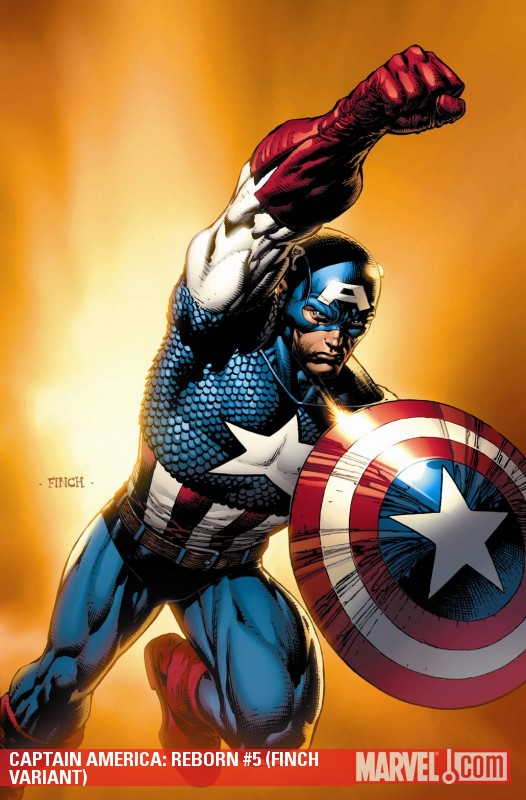Captain America: Reborn (2009) #5 (FINCH VARIANT)