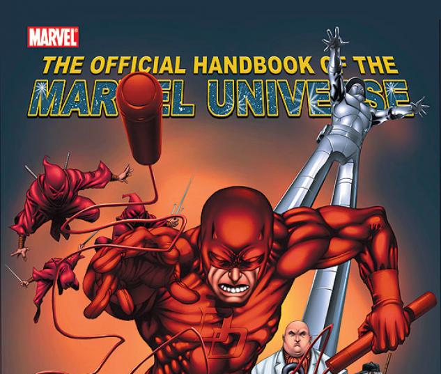 OFFICIAL HANDBOOK OF THE MARVEL UNIVERSE (2005) COVER