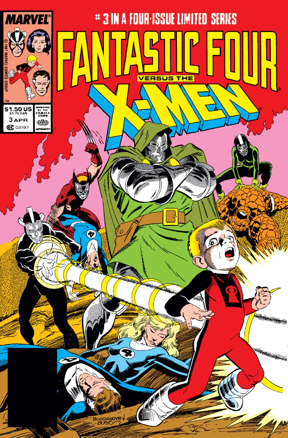 Fantastic Four Vs. X-Men (1987) #3