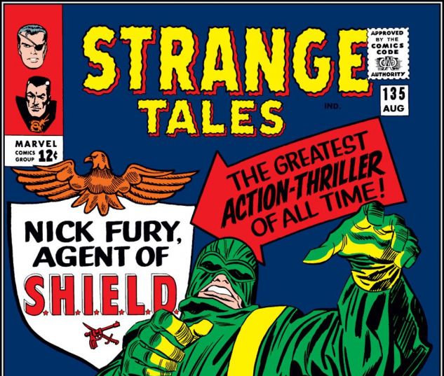 1965 1st Nick Fury Strange Tales Nr.135 German Reprint 1999 