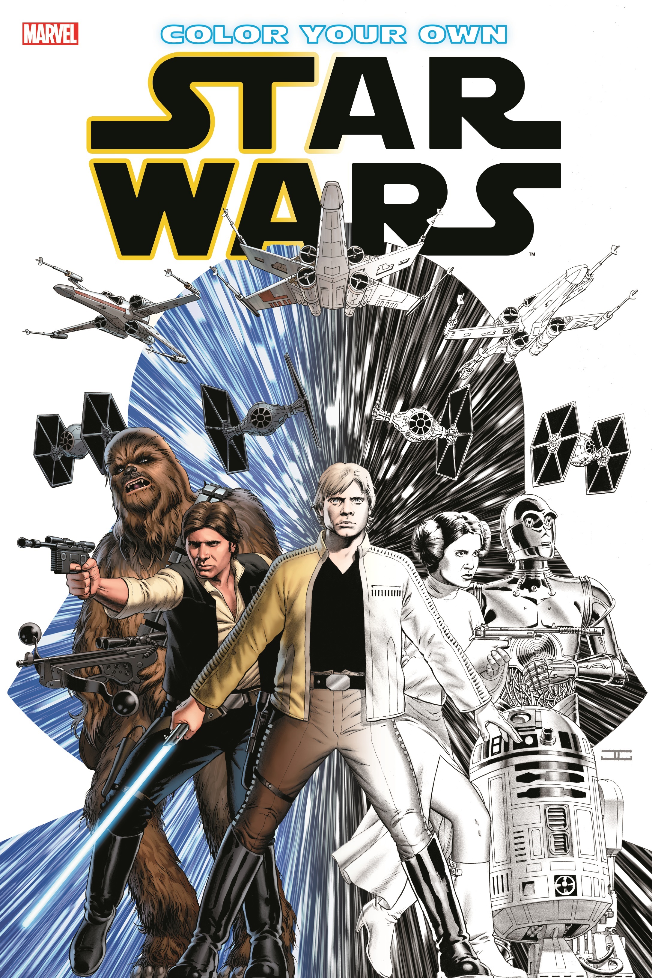Color Your Own Star Wars (Trade Paperback)