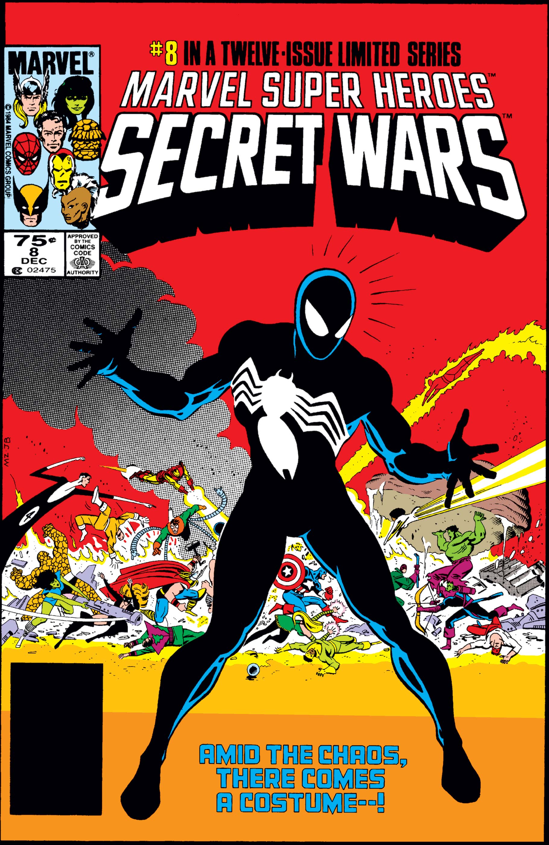 Secret Wars 1984 8 Comic Issues Marvel 4124