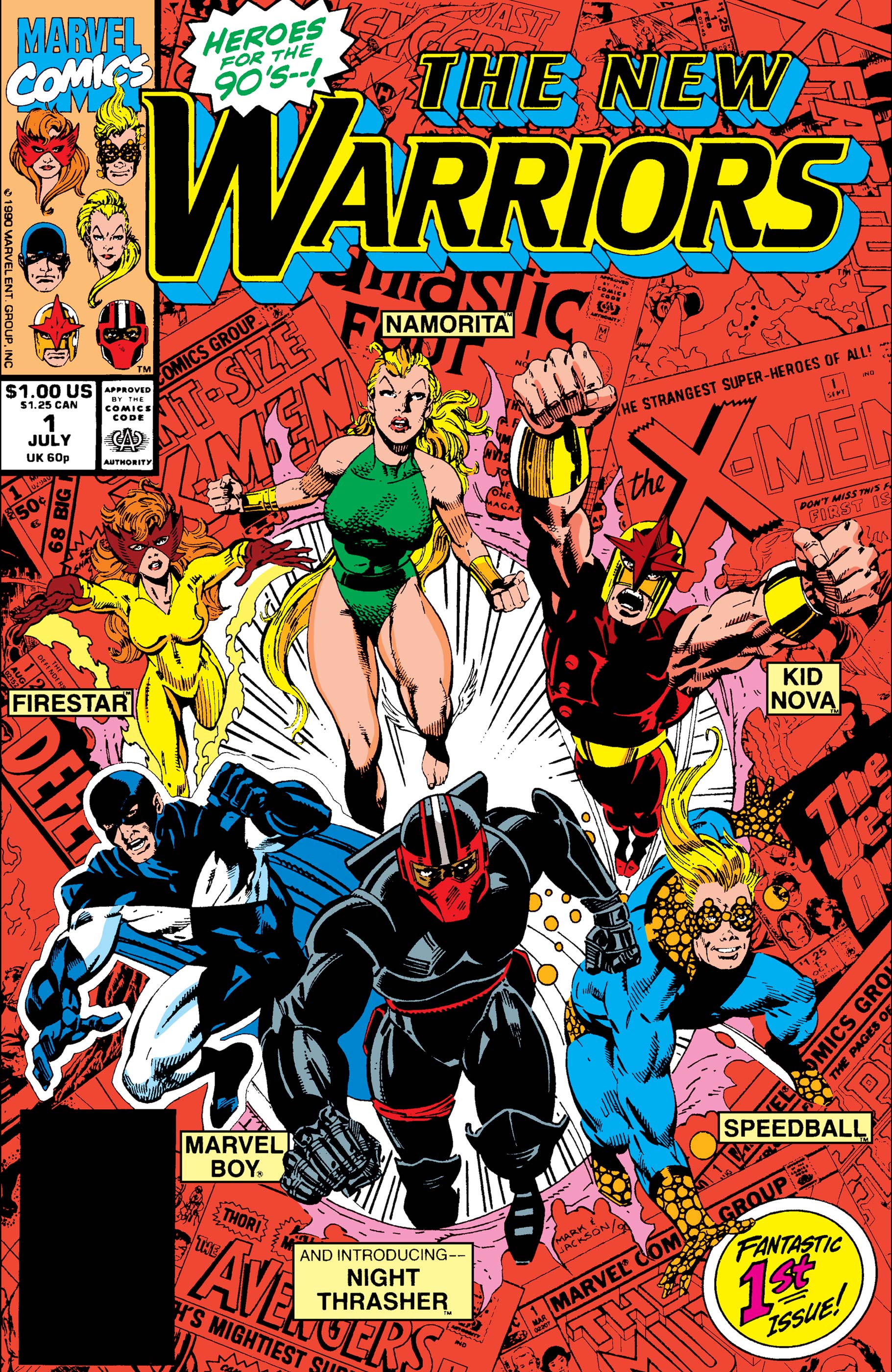 New Warriors (1990) #1 | Comic Issues | Marvel