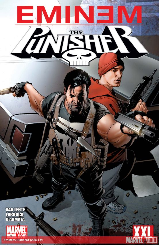 XXL Eminem/Punisher Comic (2009) #1
