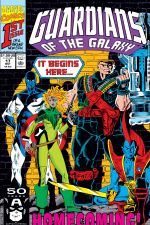 Guardians of the Galaxy (1990) #17 cover