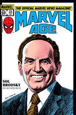 Marvel Age (1983) #22 cover