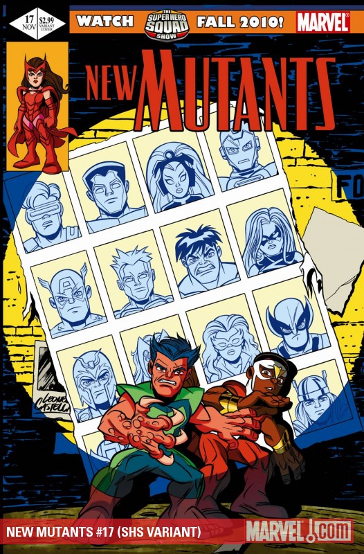 New Mutants (2009) #17 (SHS VARIANT)