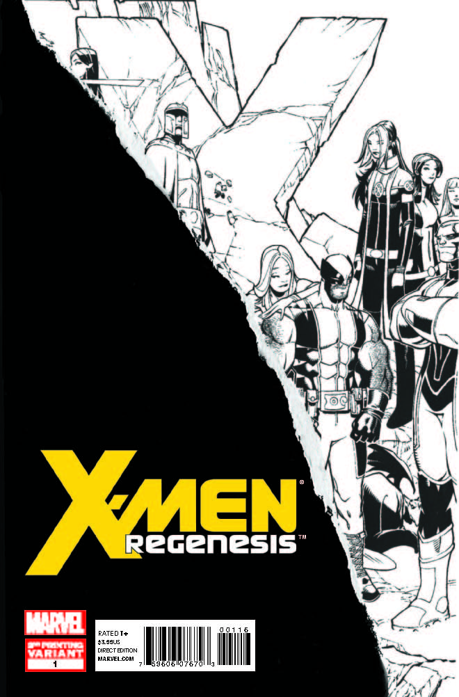 X-Men: Regenesis (2011) #1 (2nd Printing Variant a)