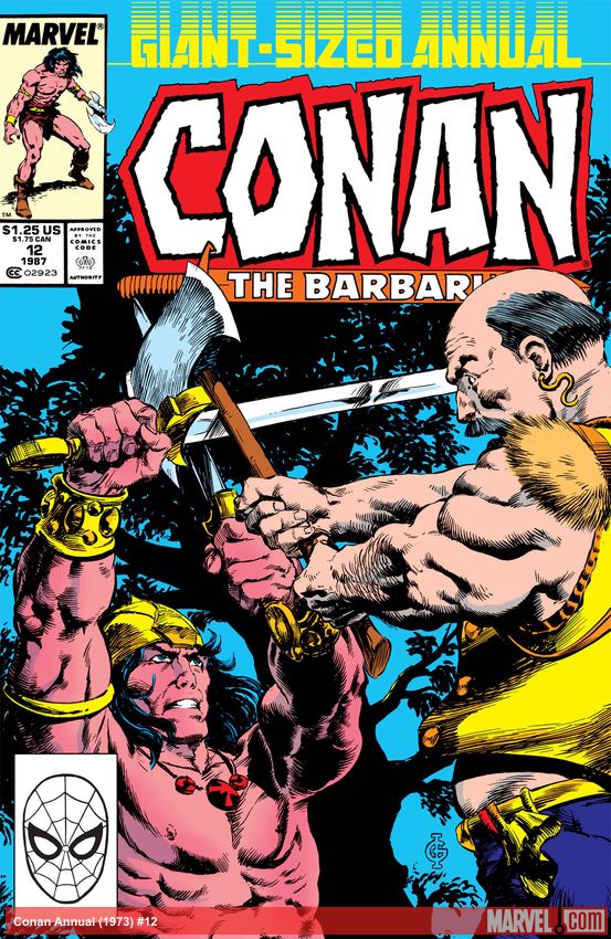 Conan Annual (1973) #12 comic book cover