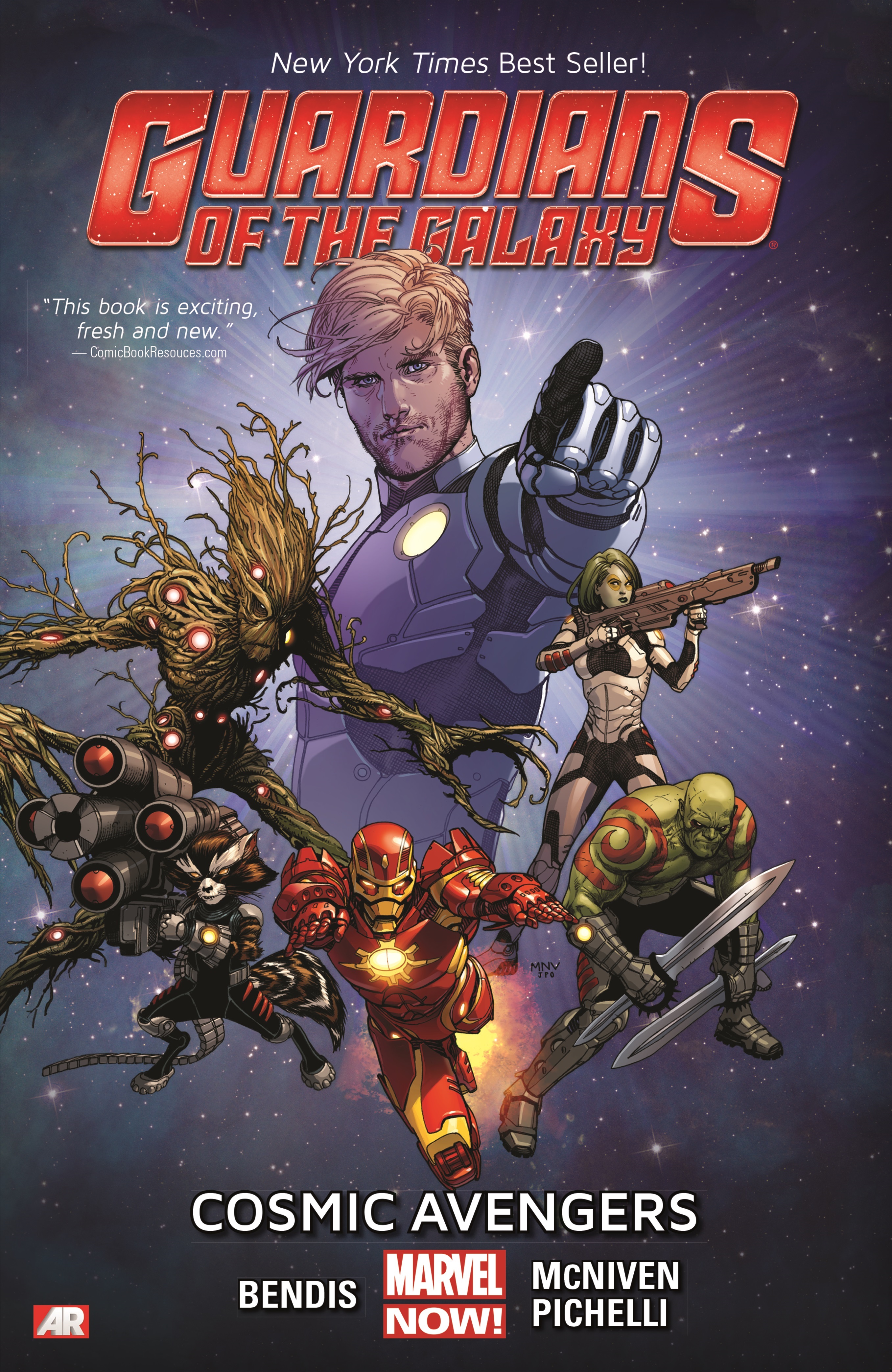 GUARDIANS OF THE GALAXY VOL. 1: COSMIC AVENGERS PREMIERE HC (MARVEL NOW, WITH DIGITAL CODE) (Hardcover)