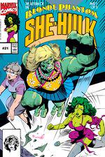 Sensational She-Hulk (1989) #21 cover