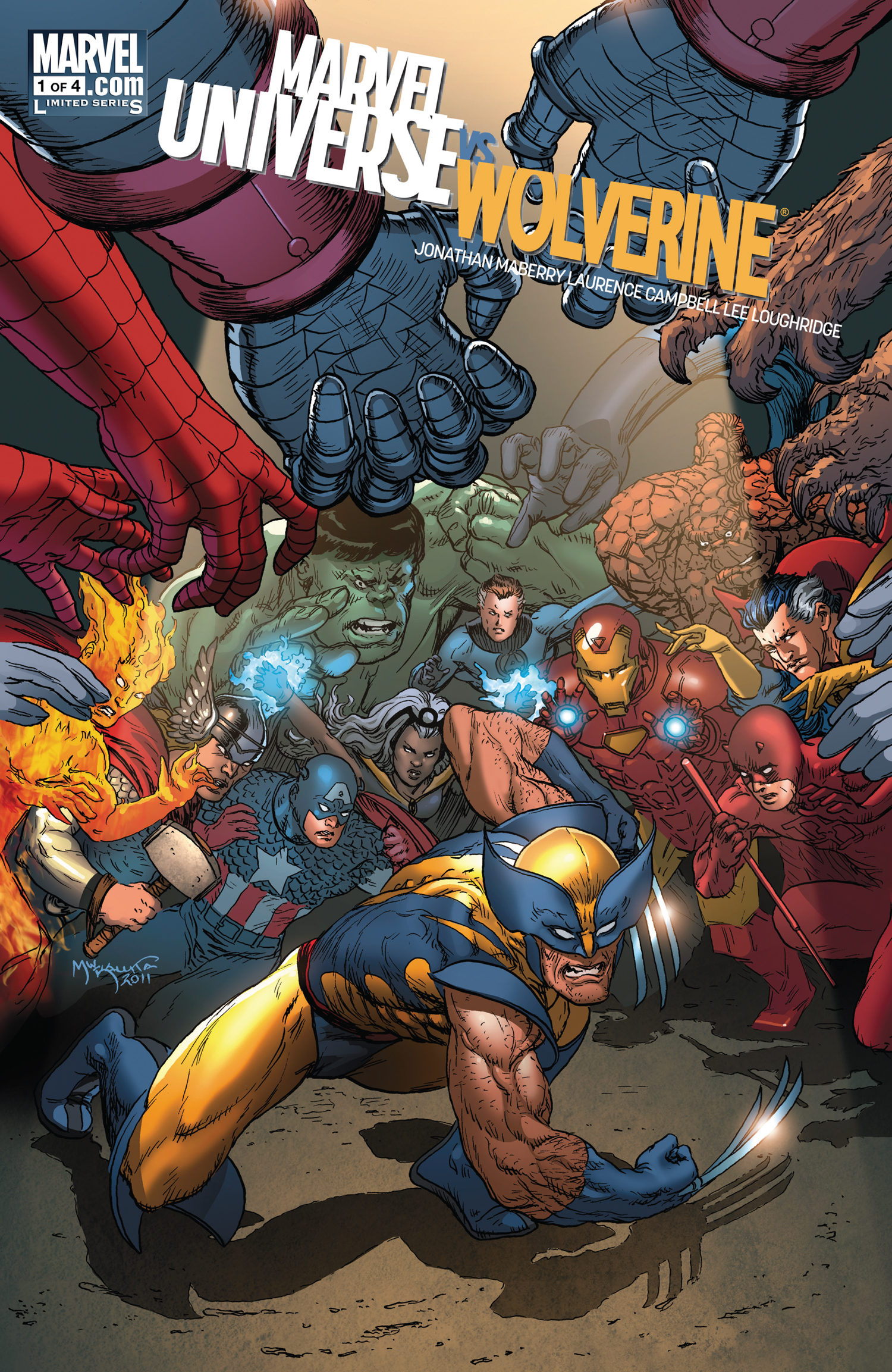 Marvel Universe Vs. Wolverine (2011) #1