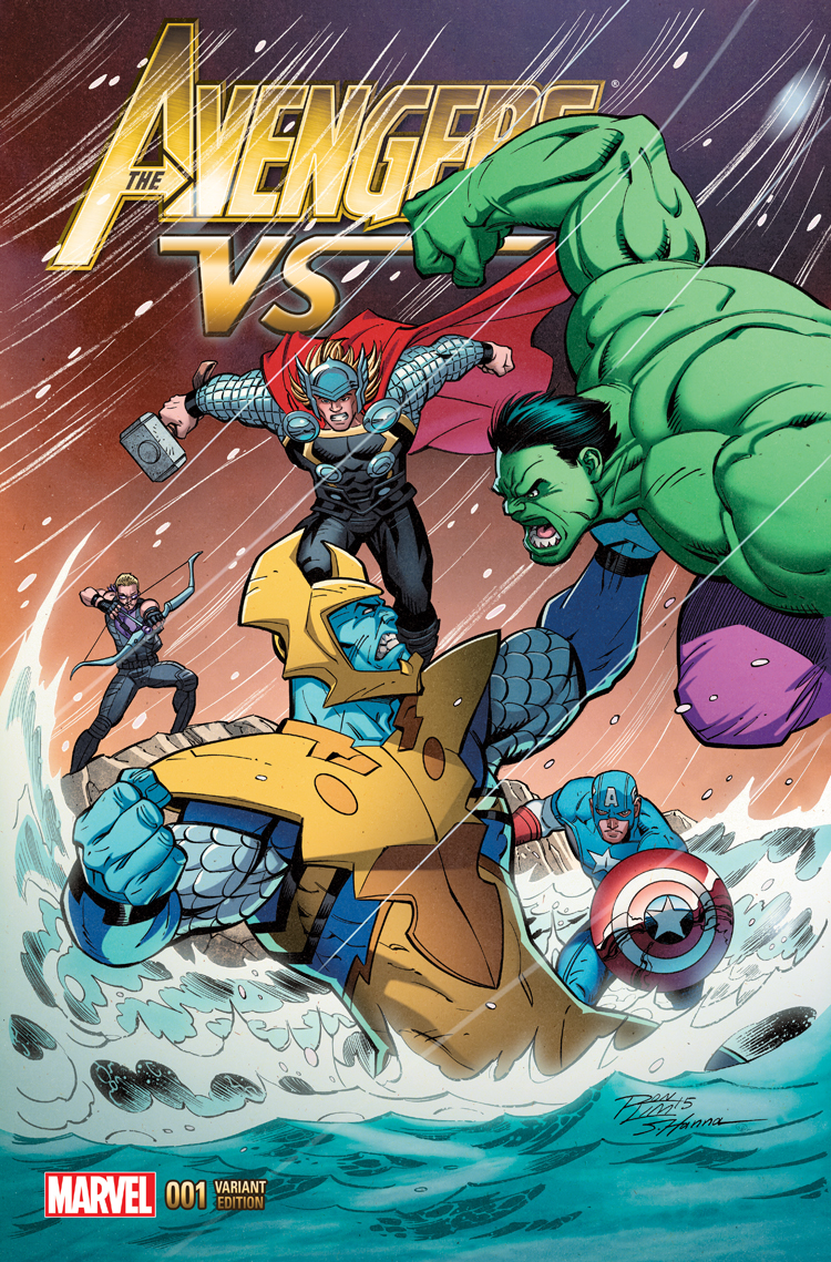 Avengers Vs Infinity #1 Caramanga 2016 Marvel Comics