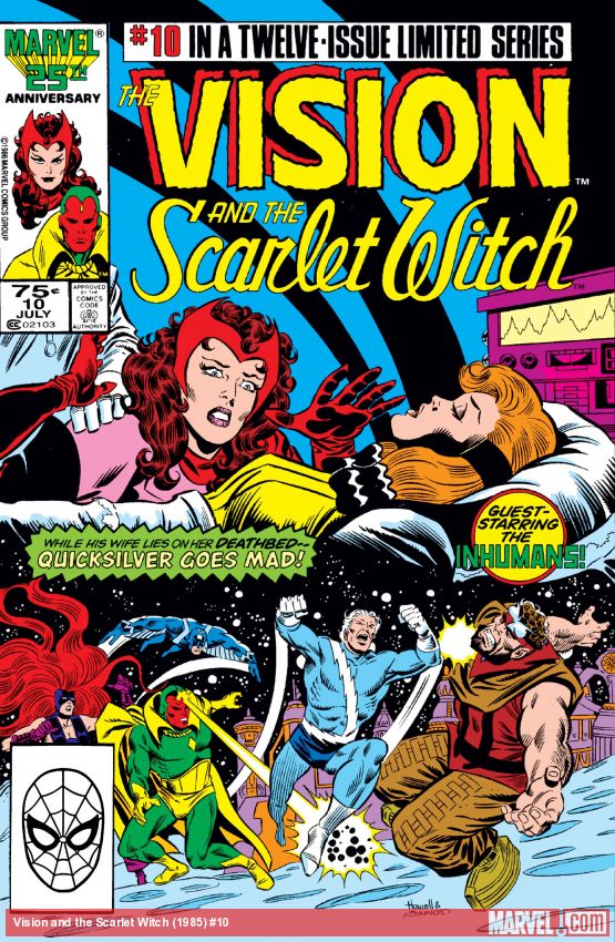 Vision and the Scarlet Witch (1985) #10