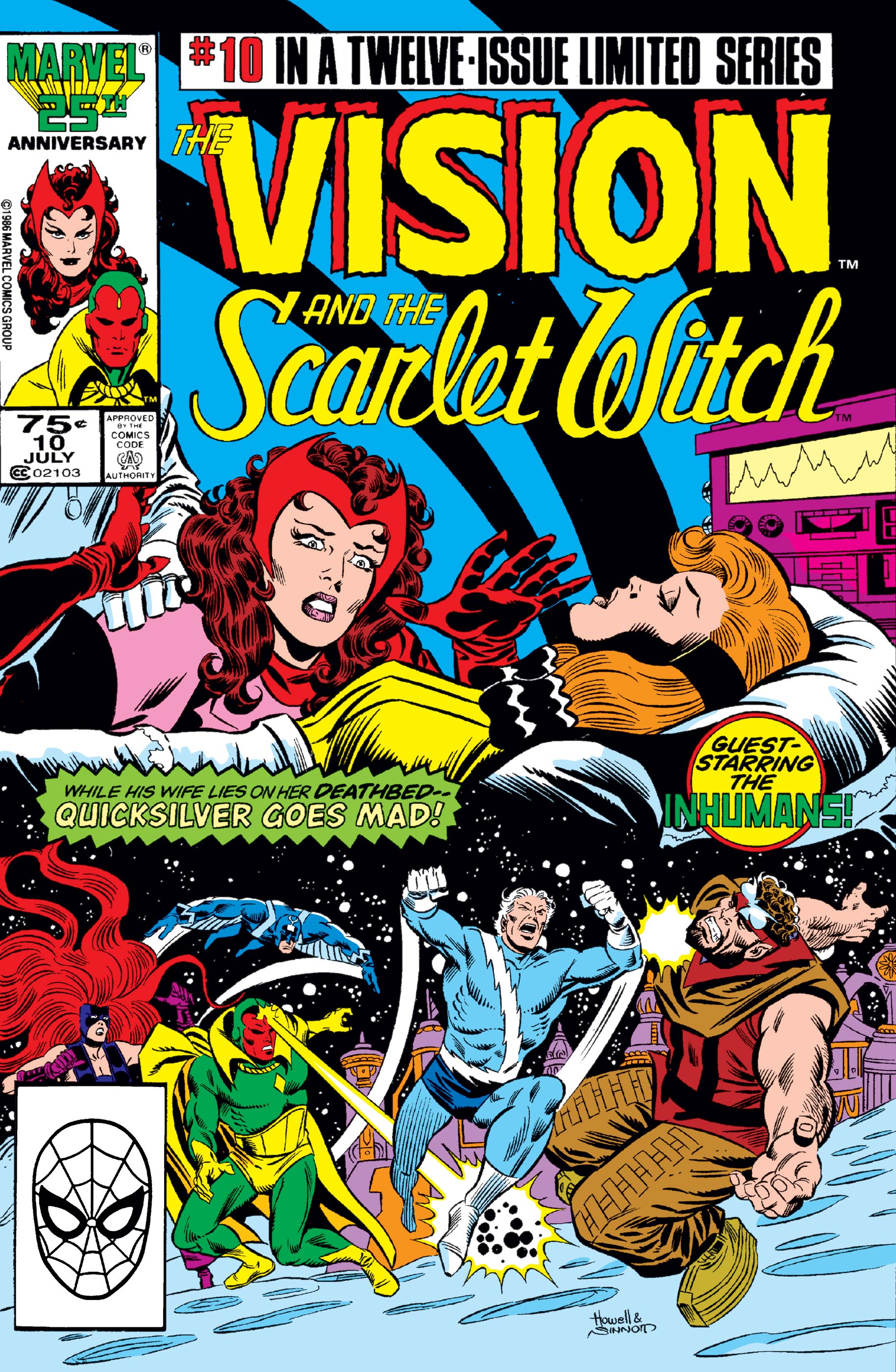 Vision and the Scarlet Witch (1985) #10