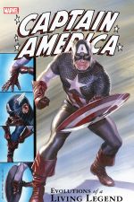 Captain America: Evolutions Of A Living Legend (Trade Paperback) cover