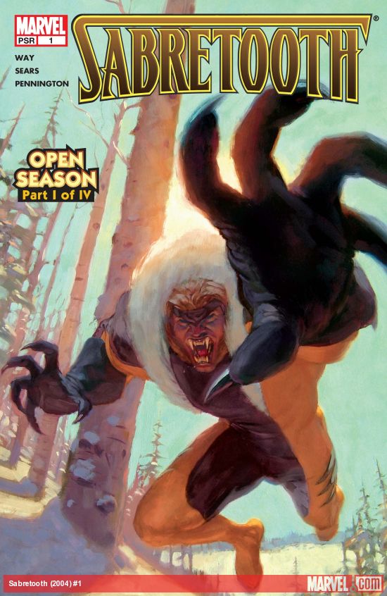 Cover of Sabretooth #1