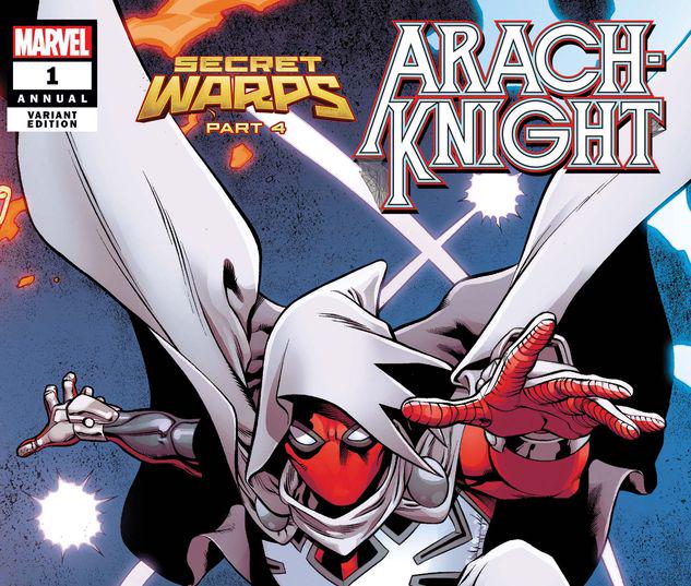 SECRET WARPS ARACHKNIGHT ANNUAL #1 CONNECTING VARIANT MARVEL NM 1ST PRINT 2019