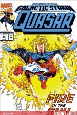 Quasar (1989) #34 cover