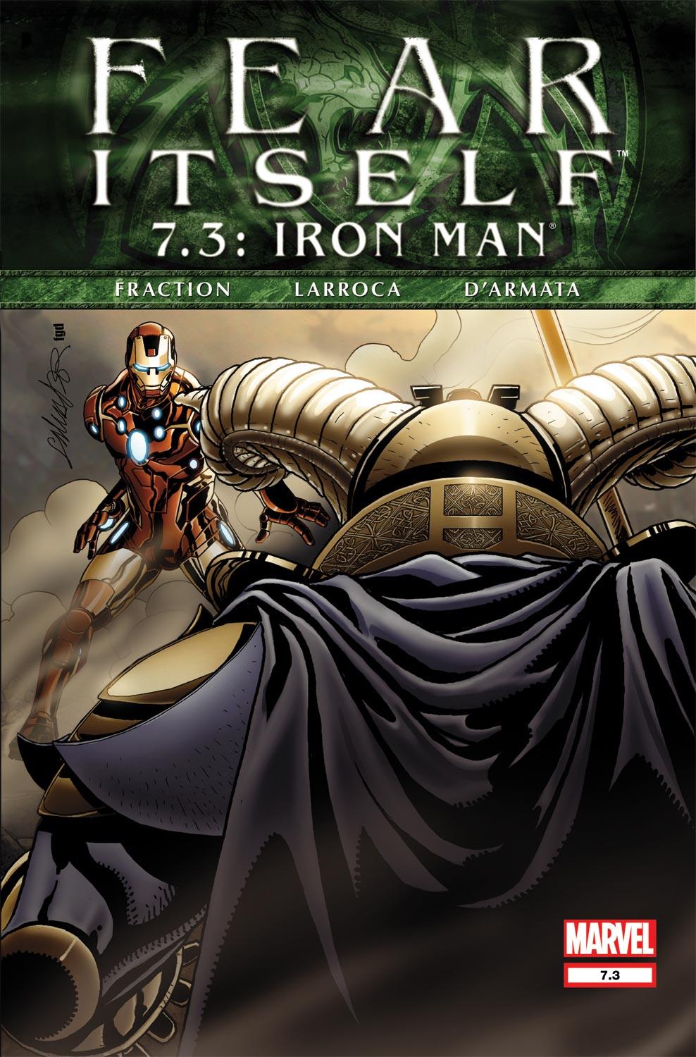 2012 Fear Itself #7.1 7.2 7.3 Captain America Iron Man Thor Marvel Brubaker 