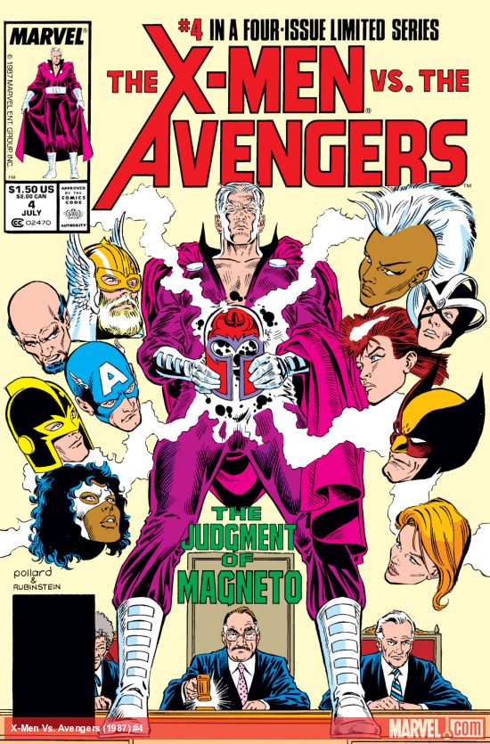 Cover of The X-Men vs. The Avengers #4