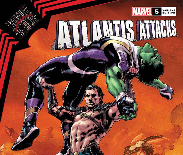 Atlantis Attacks #1, #2, #3, #5 inc. Variants, 2020