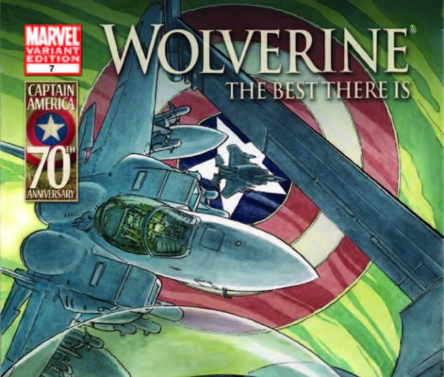 Wolverine: The Best There Is (2011) #7, I Am Captain America Variant