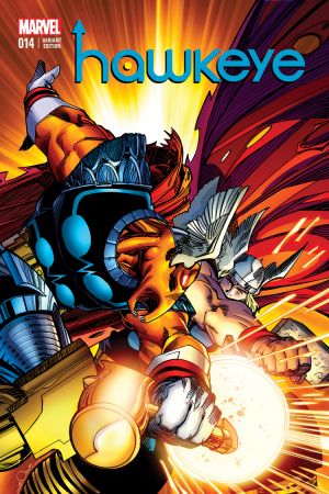 Hawkeye (2012) #14 (Simonson Thor Battle Variant)