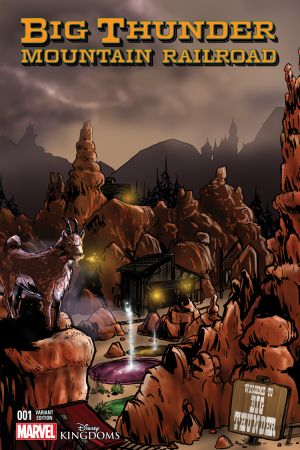 Big Thunder Mountain Railroad (2015) #1 (Crosby Connecting Variant a)