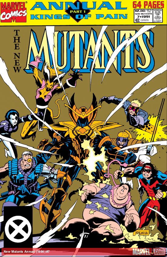 Cover of The New Mutants Annual #7