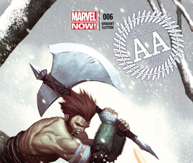 cover from Avengers Arena (2012) #6 (MOLINA VARIANT)